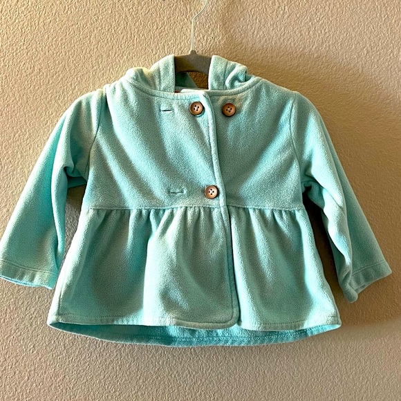 Carter’s turquoise Coat - Picture 1 of 4